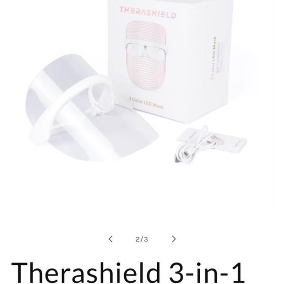 Therashield 3 Color LED face mask for wrinkles, acne, etc - Picture 3 of 3